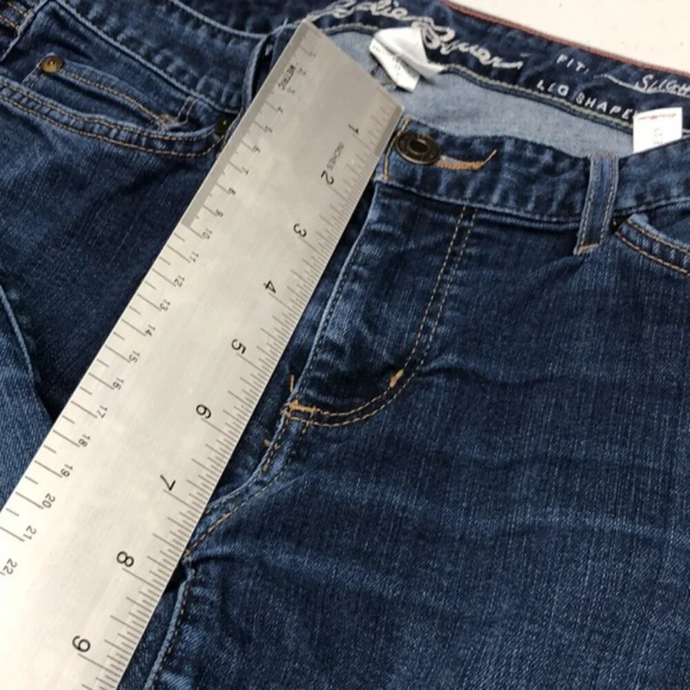PREMIUM EDDIE BAUER SLIGHTLY CURVY SKINNY JEANS 10/30x28 ⭐️